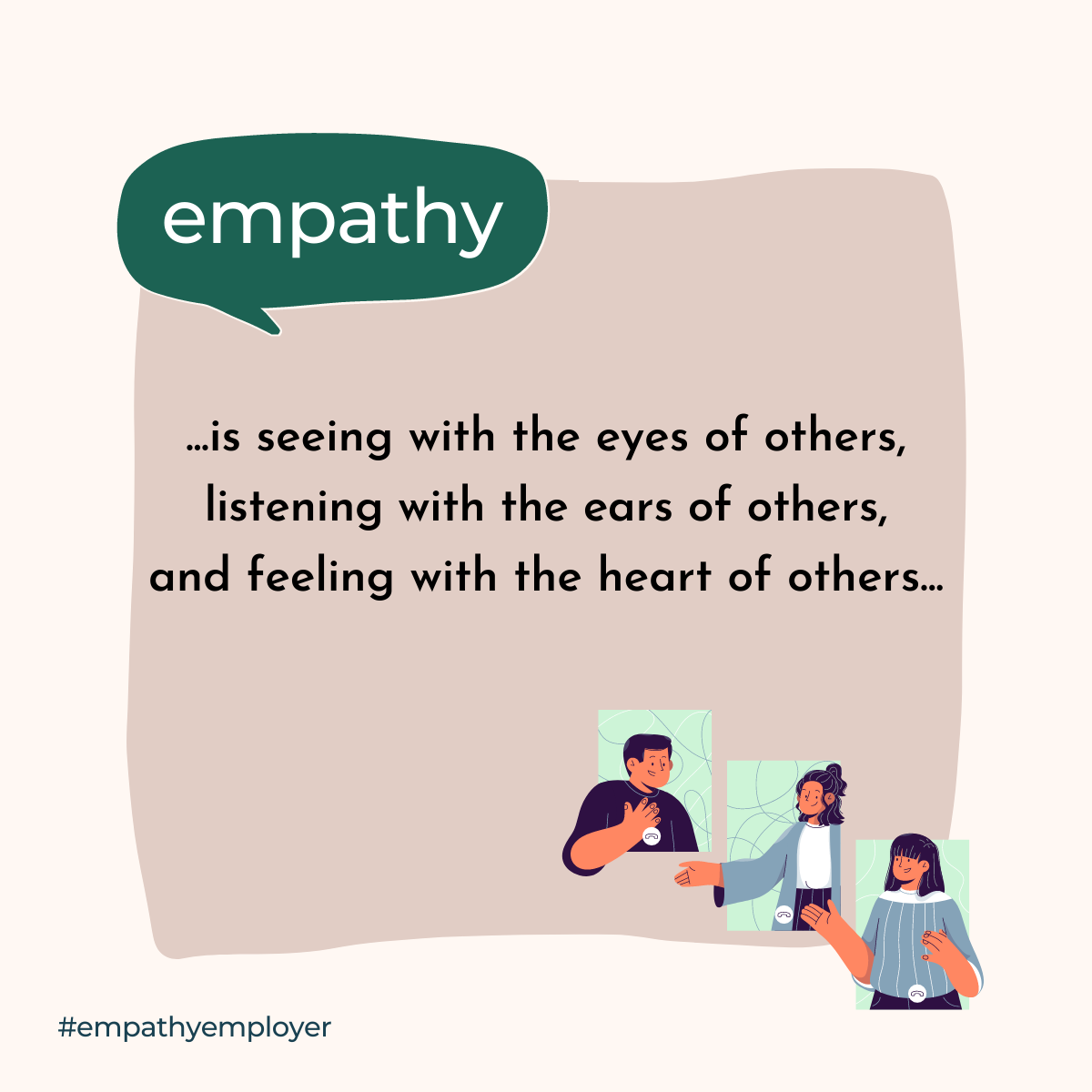 What is Empathy? 3 Types of Empathy with examples