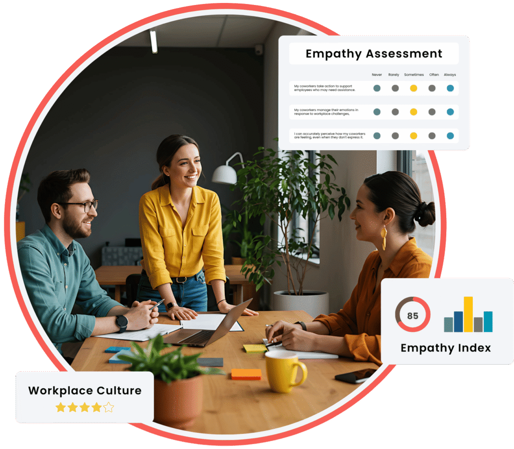 Attract talent, boost morale, foster culture, and differentiate your brand with Empathy Employer award and certification